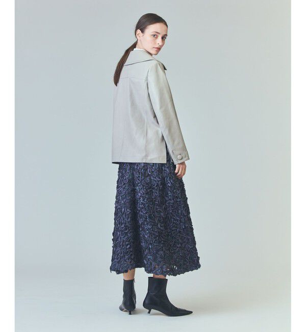 Grace Class「ラムレザーＰコート」|ピーコート|