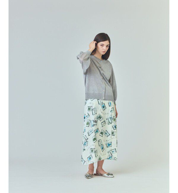  「トランププリントラップスカート」|スカート|