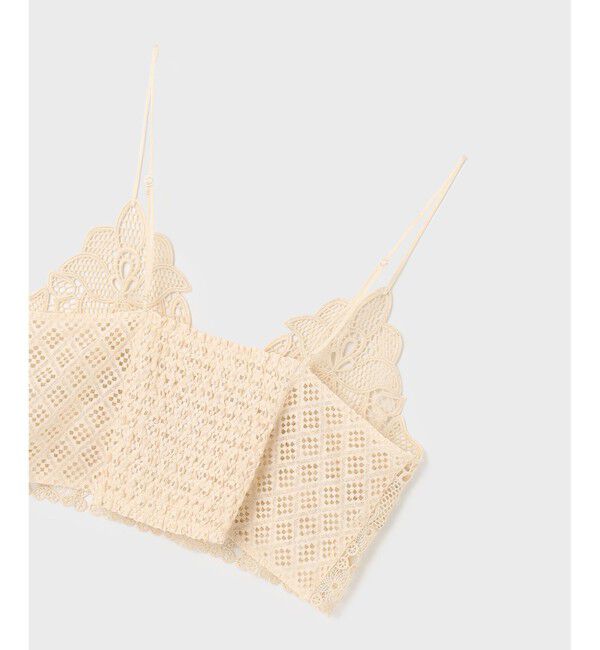 GRACE CONTINENTAL「レースキャミ付カフタンブラウス」|シャツ・ブラウス|