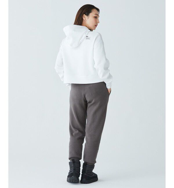 LACOSTE「ワイド＆クロップドフードスウェットパーカー / フーディー」|パーカー|