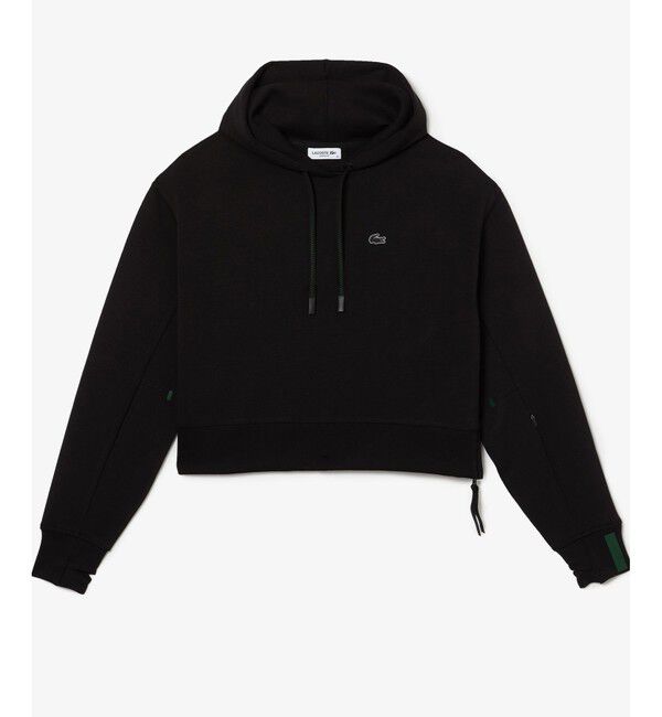 LACOSTE「ワイド＆クロップドフードスウェットパーカー / フーディー」|パーカー|