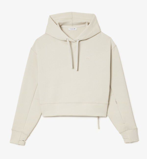 LACOSTE「ワイド＆クロップドフードスウェットパーカー / フーディー」|パーカー|