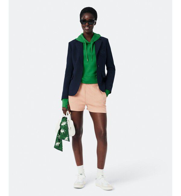 LACOSTE「ワイド＆クロップドフードスウェットパーカー / フーディー」|パーカー|