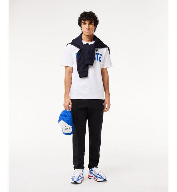 LACOSTE「カレッジプリントTシャツ」|Tシャツ・カットソー|