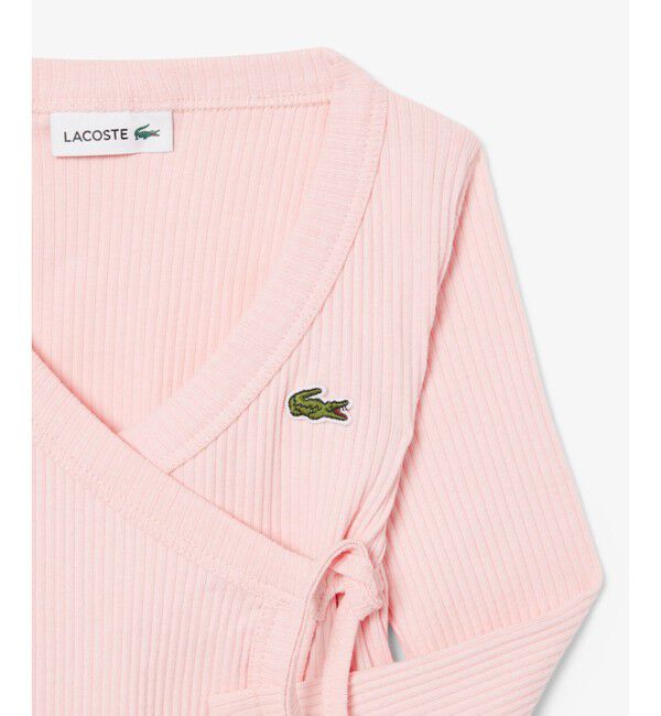 LACOSTE「サイドリボンカーディガンベビーパジャマギフトセット」|その他ベビーウェア|