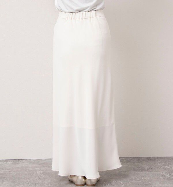 NOLLEY'S sophi「【追加】《オールシーズン対応》ウォッシャブルマットサテンナロースカート」|スカート|