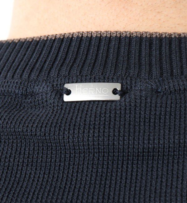 NOLLEY'S goodman「【HERNO/ヘルノ】配色半袖カットソー 25SS」|Tシャツ・カットソー|