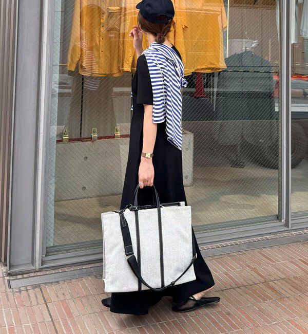 NOLLEY'S「【De MAKER/ディメーカー】  Big new vase bag-L」|ショルダー・メッセンジャー|