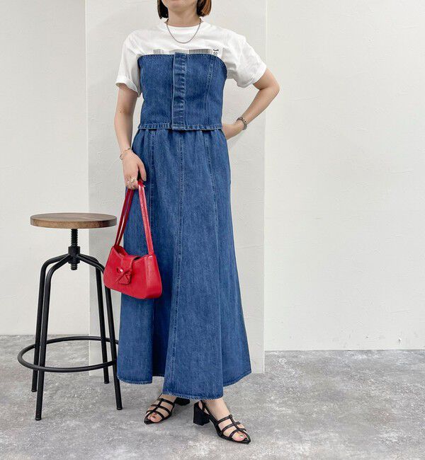 fredy emue「デニム/ミリタリービスチェ」|シャツ・ブラウス|