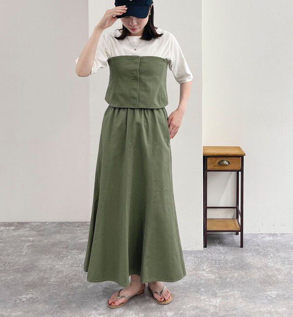 fredy emue「デニム/ミリタリービスチェ」|シャツ・ブラウス|