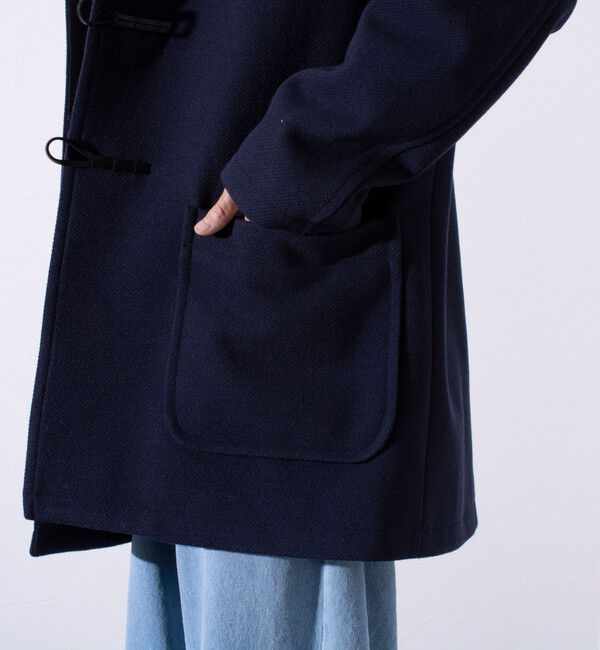 GLOSTER「【GLOSTER/グロスター】メルトン ダッフルコート/ハーフコート」|ダッフルコート|