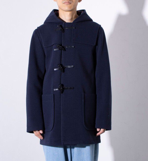 GLOSTER「【GLOSTER/グロスター】メルトン ダッフルコート/ハーフコート」|ダッフルコート|