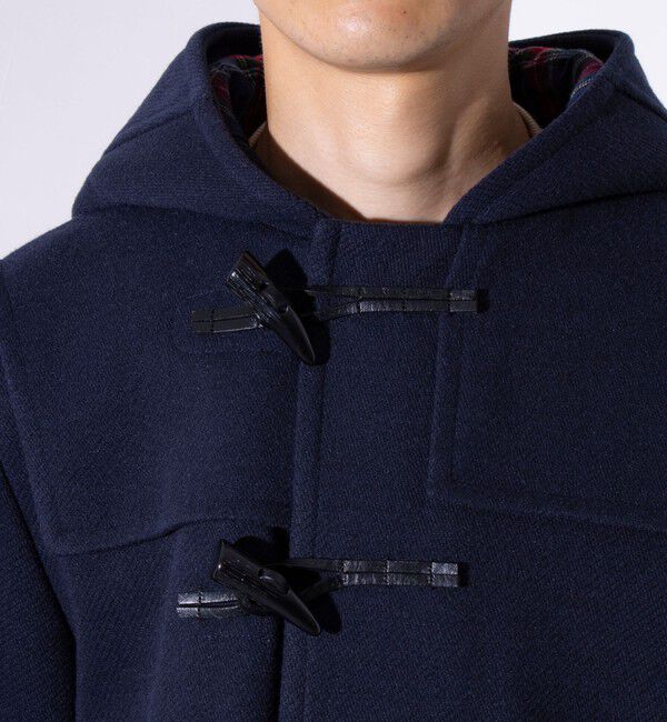 GLOSTER「【GLOSTER/グロスター】メルトン ダッフルコート/ハーフコート」|ダッフルコート|