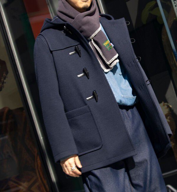 GLOSTER「【GLOSTER/グロスター】メルトン ダッフルコート/ハーフコート」|ダッフルコート|