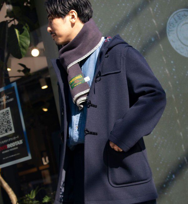GLOSTER「【GLOSTER/グロスター】メルトン ダッフルコート/ハーフコート」|ダッフルコート|