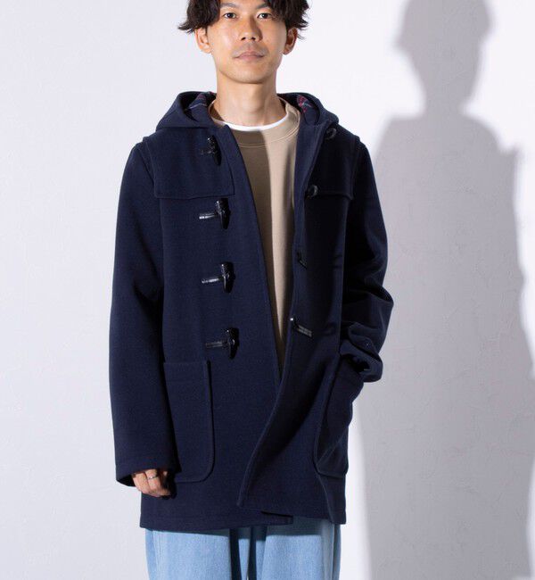 GLOSTER「【GLOSTER/グロスター】メルトン ダッフルコート/ハーフコート」|ダッフルコート|