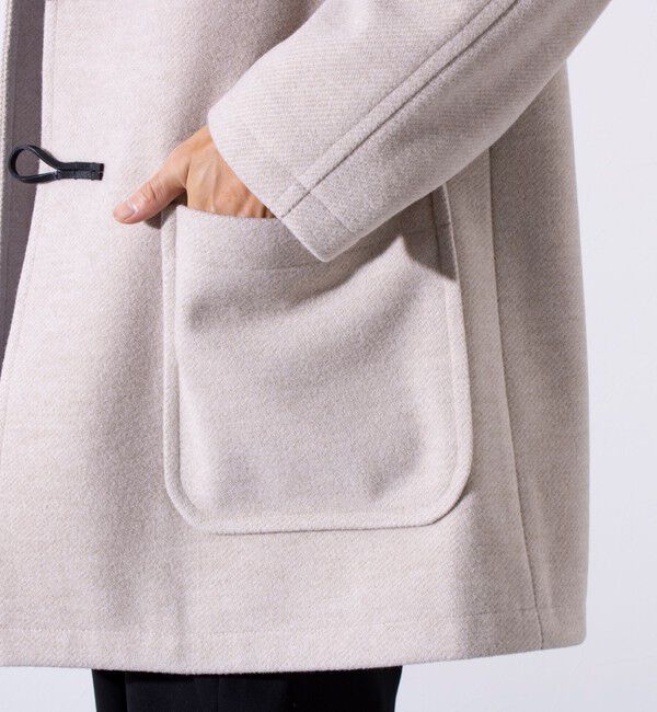 GLOSTER「【GLOSTER/グロスター】メルトン ダッフルコート/ハーフコート」|ダッフルコート|