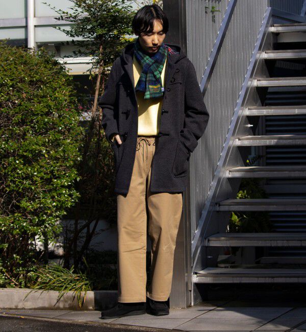 GLOSTER「【GLOSTER/グロスター】メルトン ダッフルコート/ハーフコート」|ダッフルコート|