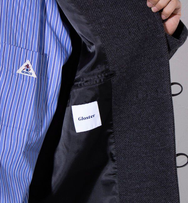 GLOSTER「【GLOSTER/グロスター】メルトン ダッフルコート/ハーフコート」|ダッフルコート|