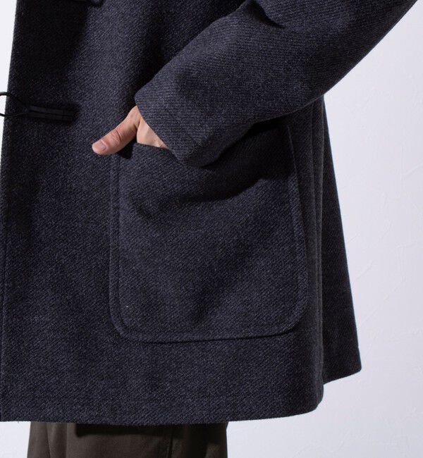 GLOSTER「【GLOSTER/グロスター】メルトン ダッフルコート/ハーフコート」|ダッフルコート|