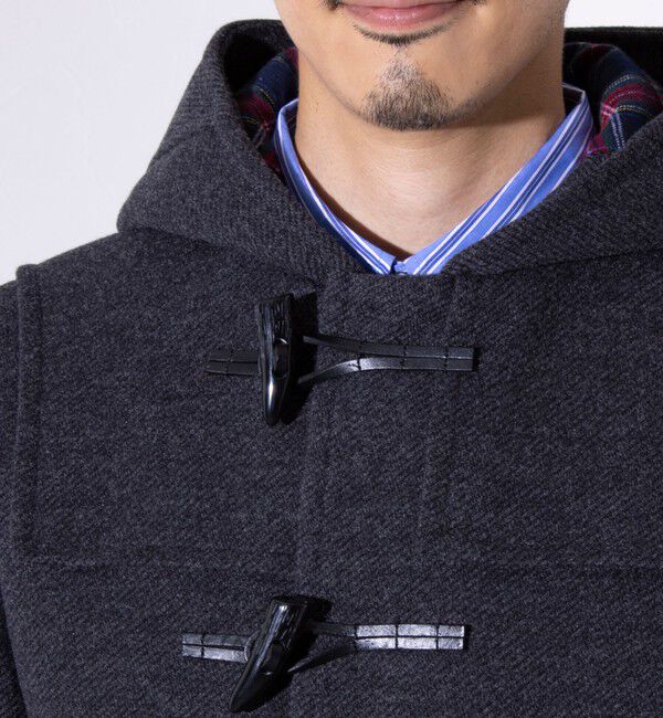 GLOSTER「【GLOSTER/グロスター】メルトン ダッフルコート/ハーフコート」|ダッフルコート|