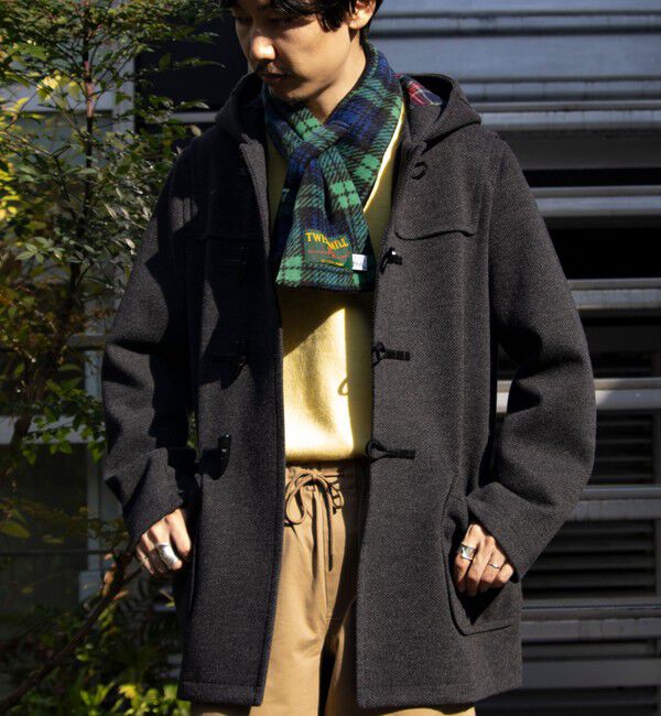 GLOSTER「【GLOSTER/グロスター】メルトン ダッフルコート/ハーフコート」|ダッフルコート|