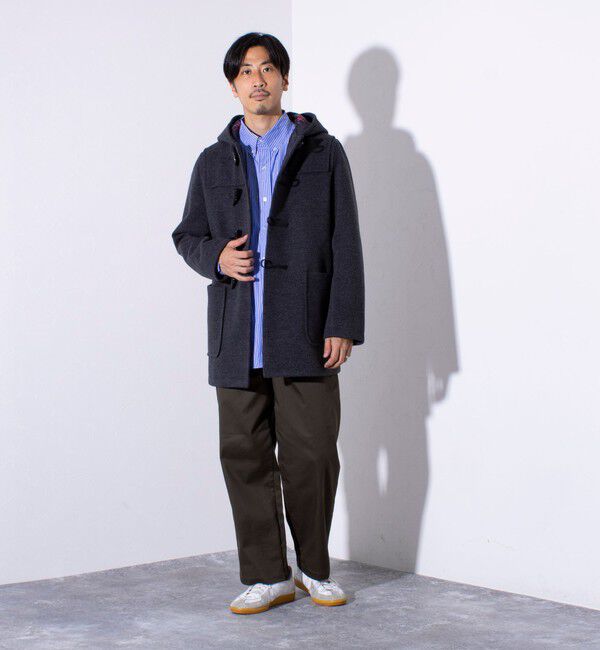 GLOSTER「【GLOSTER/グロスター】メルトン ダッフルコート/ハーフコート」|ダッフルコート|