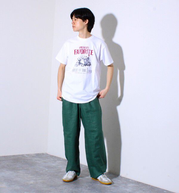 GLOSTER「【FRUIT OF THE LOOM/フルーツオブザルーム】プリントTシャツ フロントプリント」|Tシャツ・カットソー|