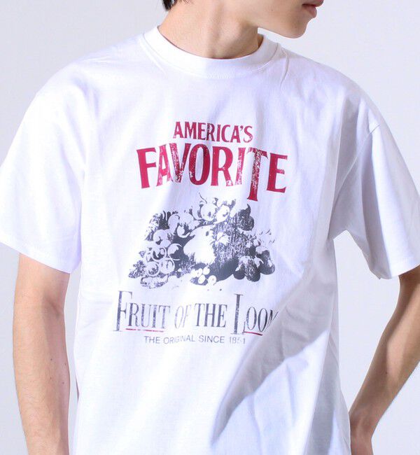 GLOSTER「【FRUIT OF THE LOOM/フルーツオブザルーム】プリントTシャツ フロントプリント」|Tシャツ・カットソー|