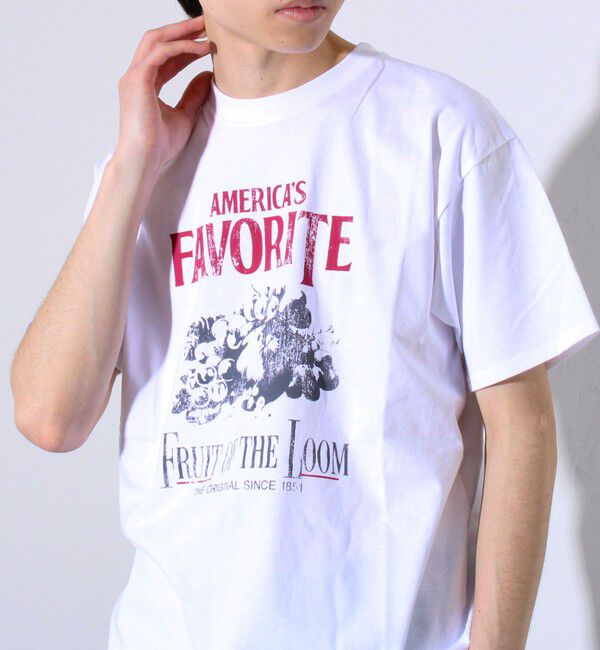 GLOSTER「【FRUIT OF THE LOOM/フルーツオブザルーム】プリントTシャツ フロントプリント」|Tシャツ・カットソー|