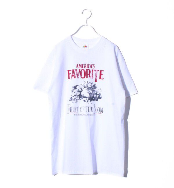 GLOSTER「【FRUIT OF THE LOOM/フルーツオブザルーム】プリントTシャツ フロントプリント」|Tシャツ・カットソー|