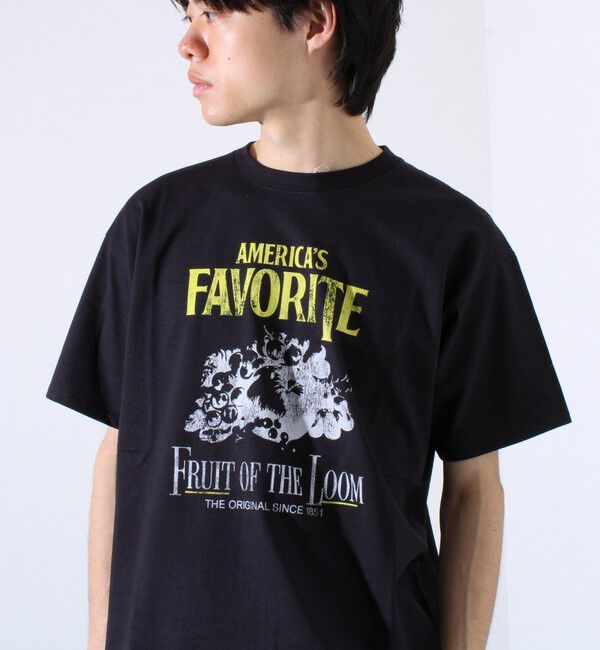 GLOSTER「【FRUIT OF THE LOOM/フルーツオブザルーム】プリントTシャツ フロントプリント」|Tシャツ・カットソー|