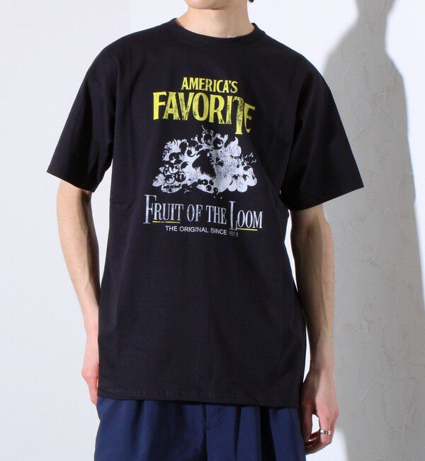 GLOSTER「【FRUIT OF THE LOOM/フルーツオブザルーム】プリントTシャツ フロントプリント」|Tシャツ・カットソー|