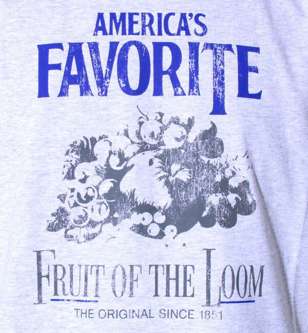 GLOSTER「【FRUIT OF THE LOOM/フルーツオブザルーム】プリントTシャツ フロントプリント」|Tシャツ・カットソー|
