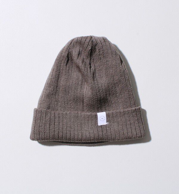 GLOSTER「【リバーシブル仕様】【UNISEX】halo commodity 別注 ストラタスケーブルワッチ」|ニット帽|