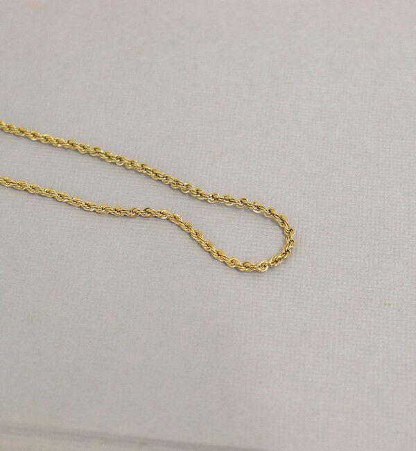 fredy emue「ステンレススクリューチェーンネックレス ショート」|ネックレス|