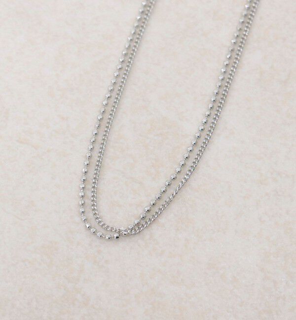 fredy emue「キャシャチェーン2連ネックレス」|ネックレス|