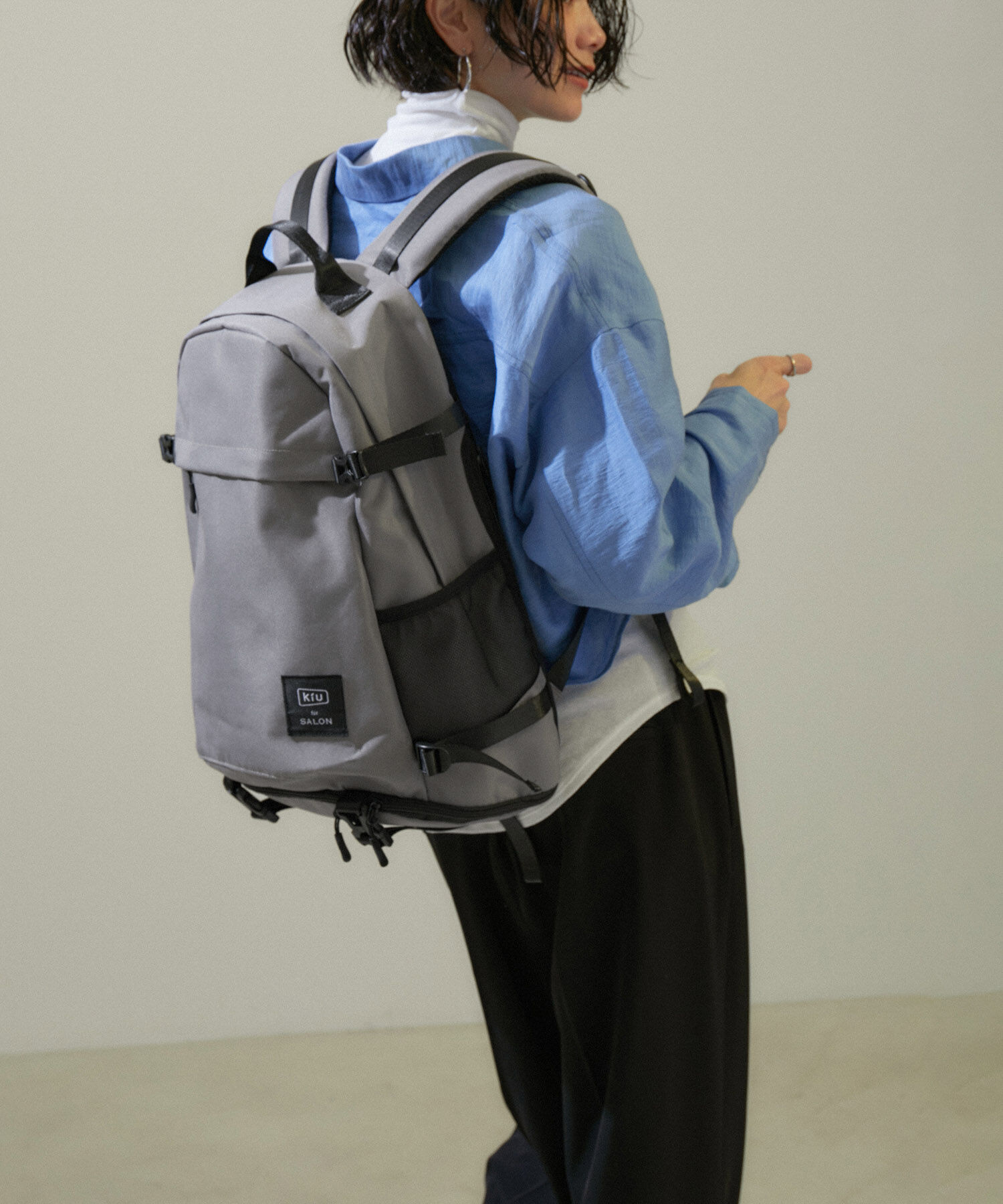 SALON adam et rope'「【KiU for SALON（キウ）】[撥水加工]別注リュック/バックパック」|リュック|