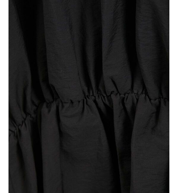 SALON adam et rope'「【WEB限定】シャーリングスリーブブラウス」|シャツ・ブラウス|