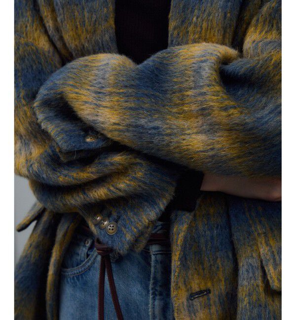 SALON adam et rope'「BALLIシャギージャケットコート」|その他|