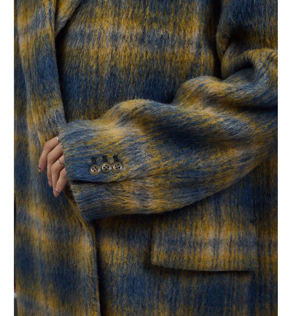 SALON adam et rope'「BALLIシャギージャケットコート」|その他|