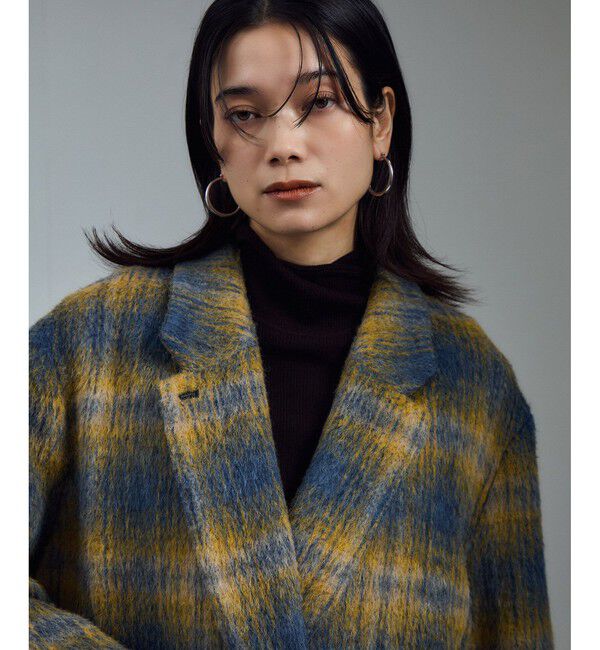 SALON adam et rope'「BALLIシャギージャケットコート」|その他|