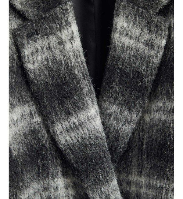 SALON adam et rope'「BALLIシャギージャケットコート」|その他|