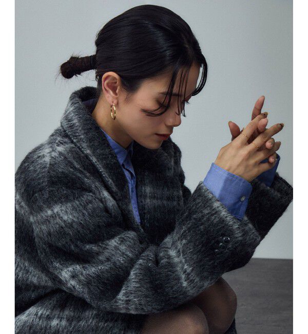 SALON adam et rope'「BALLIシャギージャケットコート」|その他|