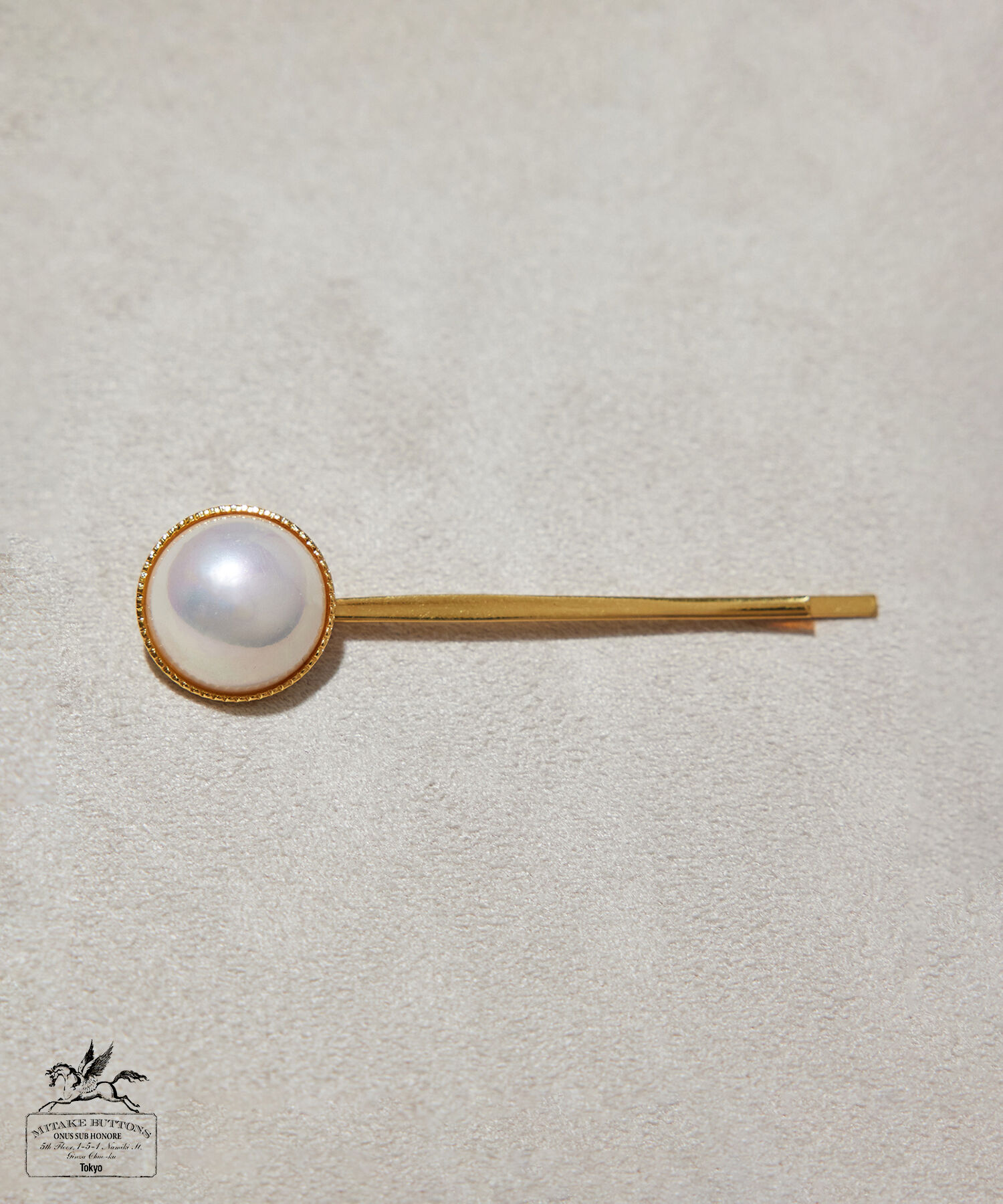 ROP&Eacute;「【MITAKE BUTTON】モチーフヘアピン」|その他|