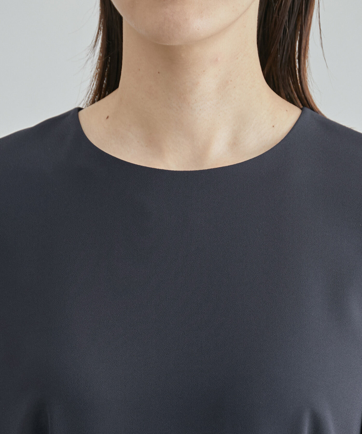 ROPE「ジョーゼットウエストタックワンピース/セットアップ対応・セレモニー対応」|ワンピース|