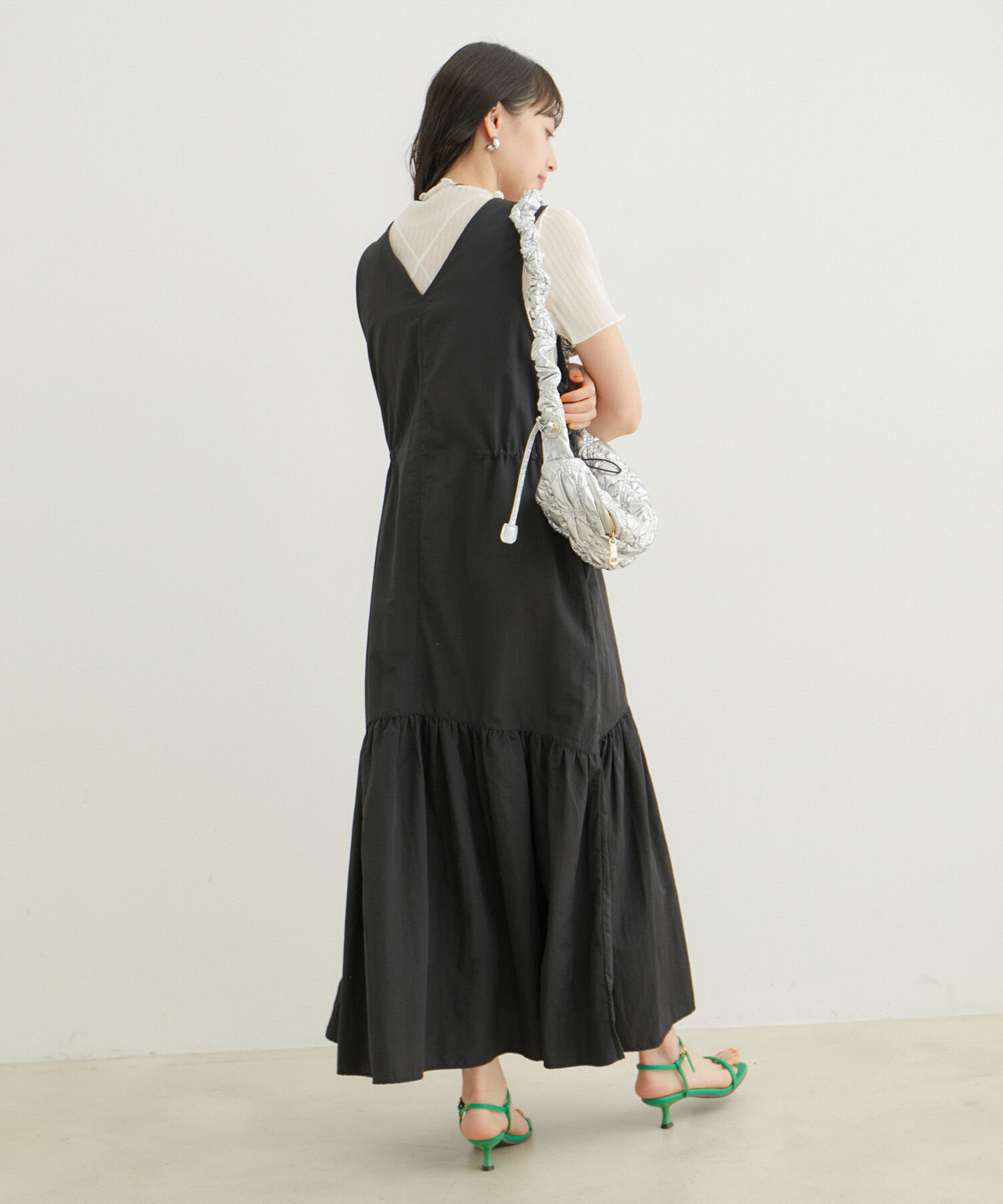 VIS「ウエストドロストワンピース」|ワンピース|