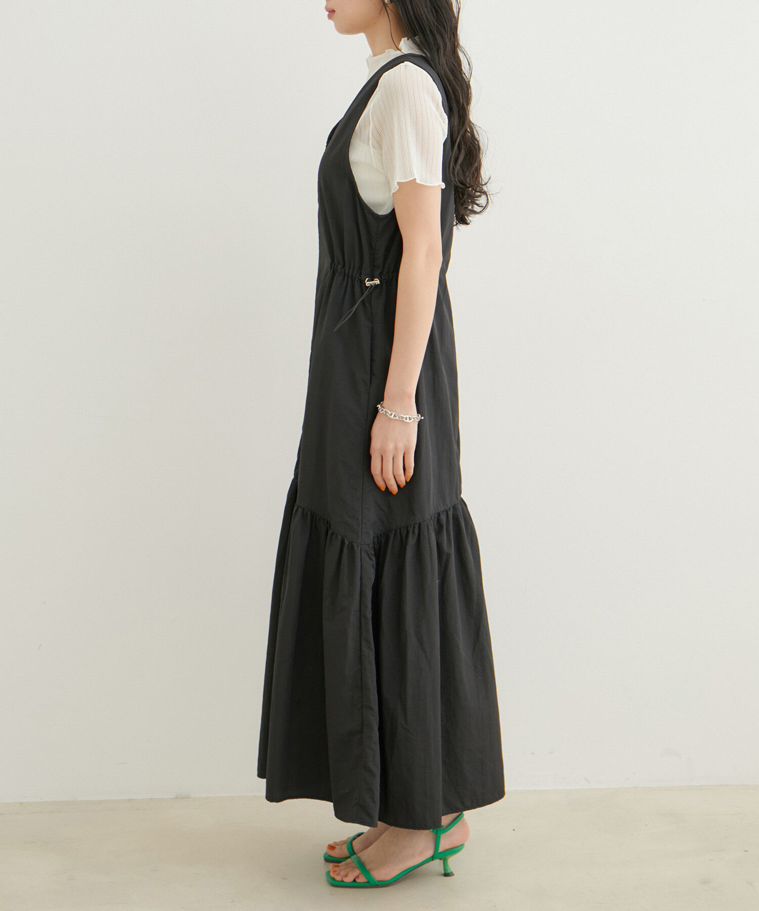 VIS「ウエストドロストワンピース」|ワンピース|