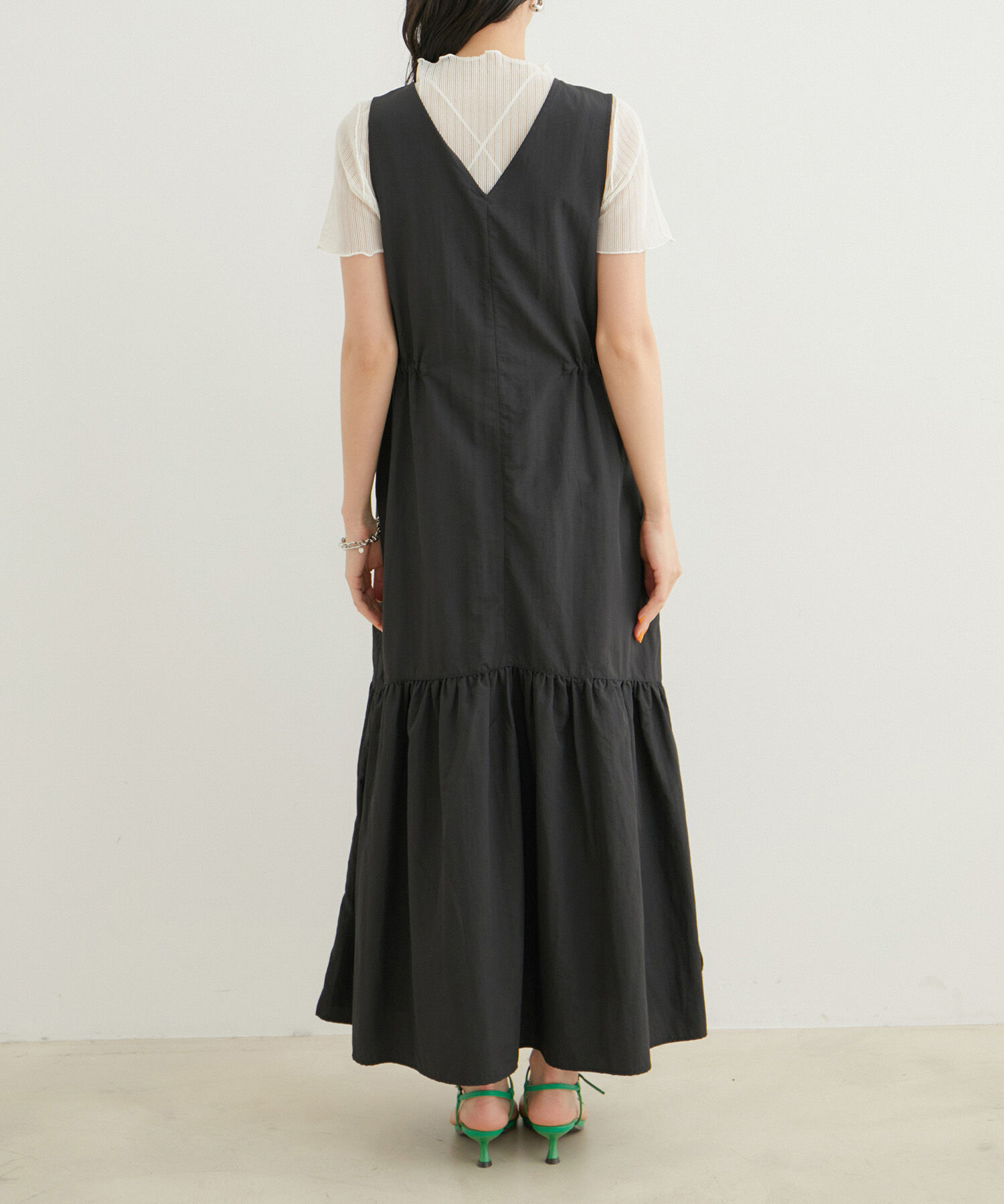 VIS「ウエストドロストワンピース」|ワンピース|