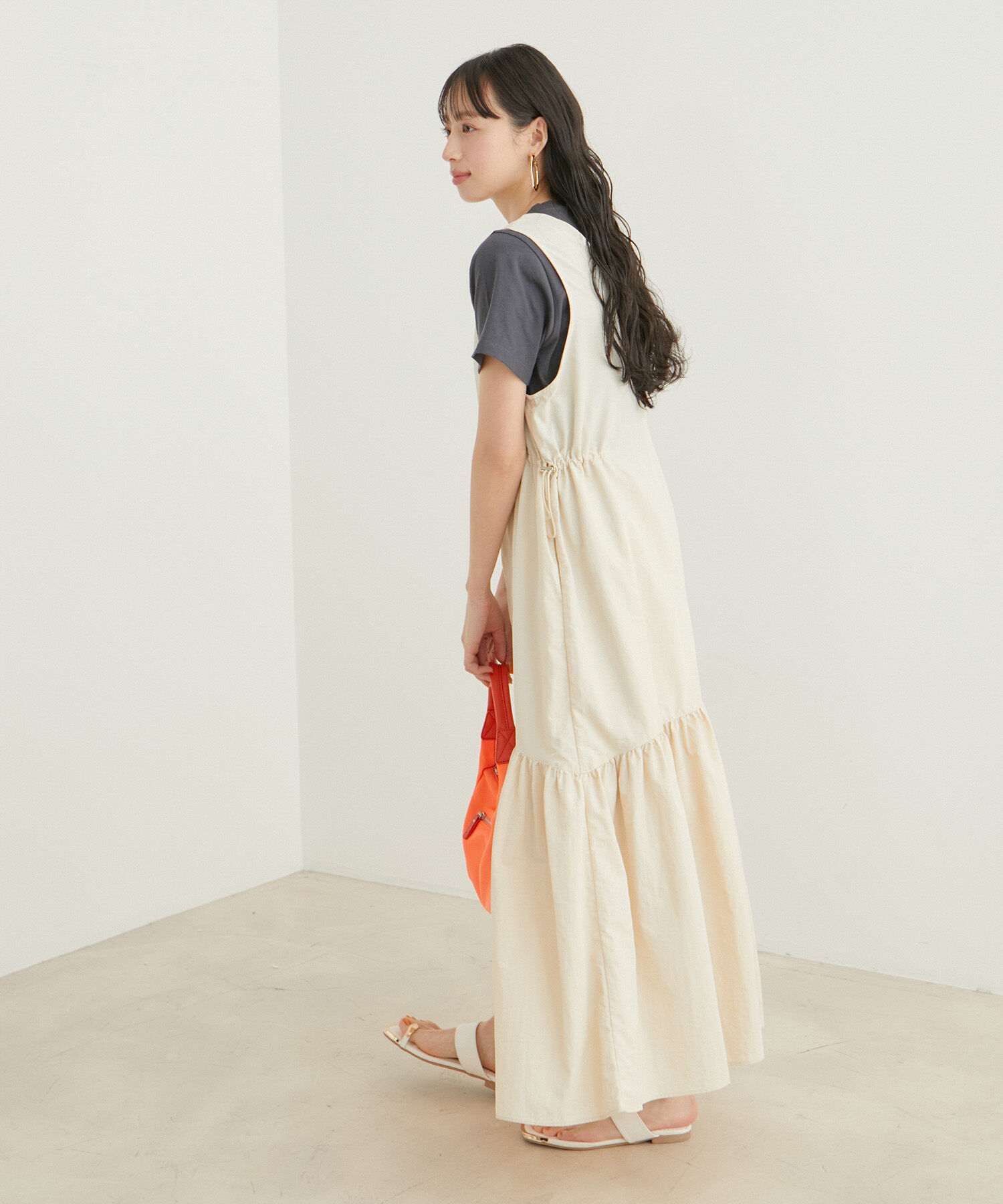 VIS「ウエストドロストワンピース」|ワンピース|